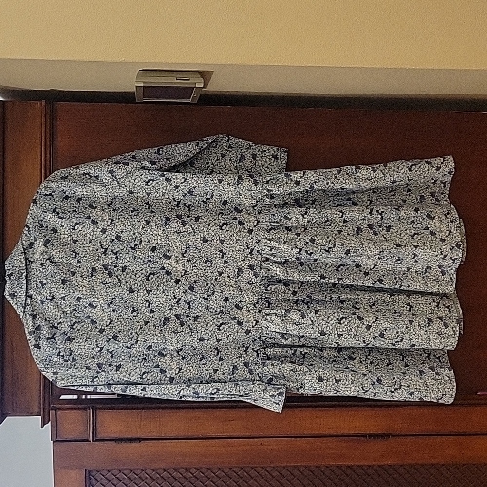 Tuckernuck | Hydrangea Hayes Mini Dress 3/4 Sleeve Size XS Preppy Feminine - Picture 7 of 13